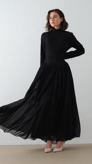 turtleneck chiffon dress Amazon.com: Recious Womens Sexy Long Puff Sleeve Turtleneck Chiffon Ruched Ruffles Bodycon Party Clubwear Dress Black : Clothing, Shoes & Jewelry