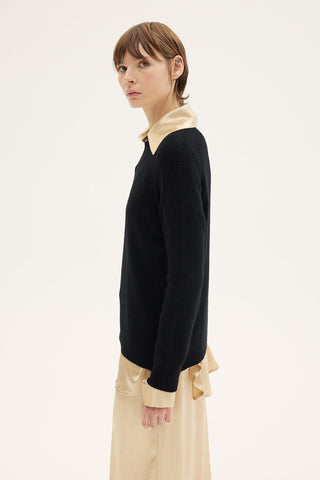 Begonvil Knit Sweater – Black