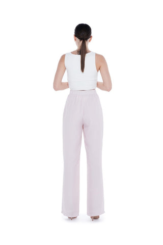 Budva Wide-Leg Trousers – Pink