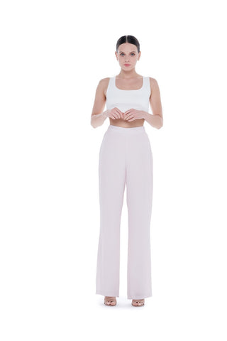 Budva Wide-Leg Trousers – Pink