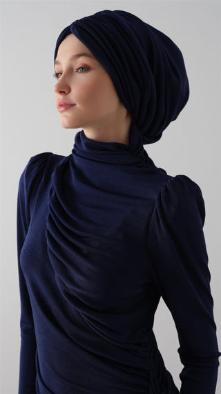 BUZZY DRAPE BONE Lacivert