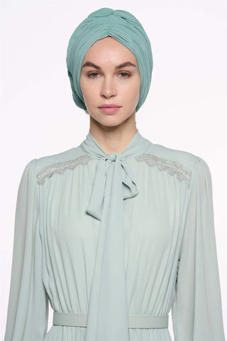 ÇAPRAZ BAĞLAMALI BONE Mint