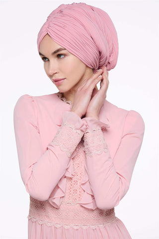 ÇAPRAZ BAĞLAMALI BONE Pembe