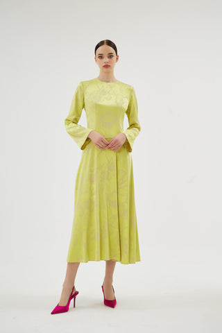 Celeste Floral Midi Dress – Mimosa