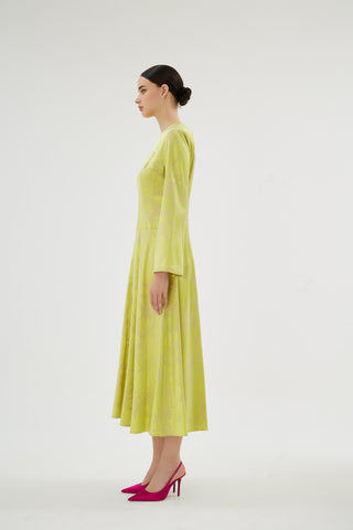 Celeste Floral Midi Dress – Mimosa