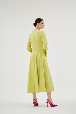 Celeste Floral Midi Dress – Mimosa