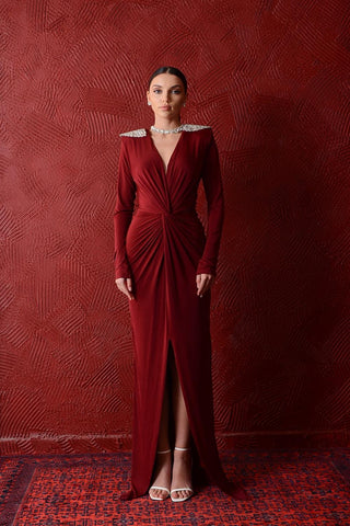 Crimson Elbise