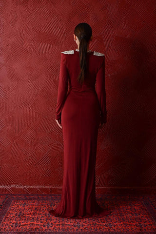 Crimson Elbise