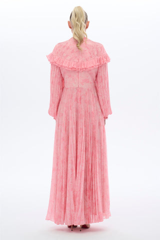 Printed Plata Dress in Pink