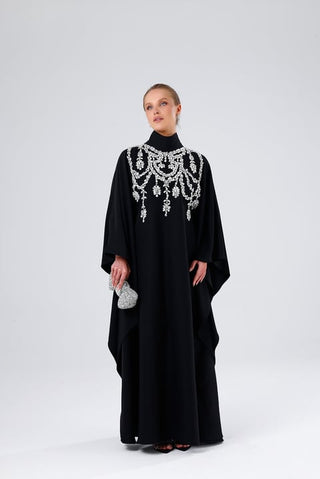 Diamond Kaftan – Black