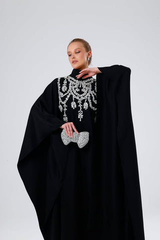 Diamond Kaftan – Black
