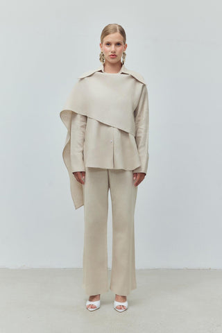 Dune Flow Suit — Beige