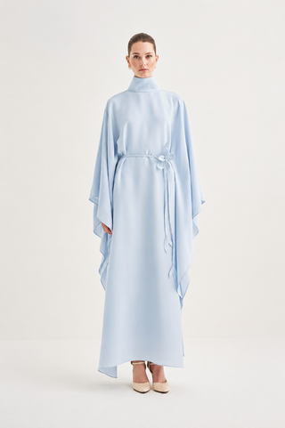 Essa Kaftan Dress – Blue