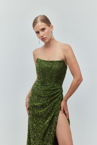 Emerald Flame Elbise