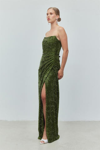 Emerald Flame Elbise