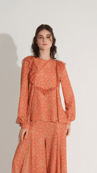 Ethnic Pattern Set – Orange