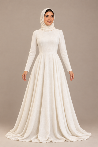 Evolving Linen Circular Dress