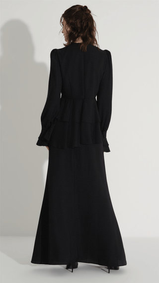 Bow Detail Set – Black