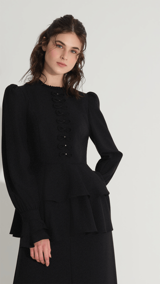 Bow Detail Set – Black