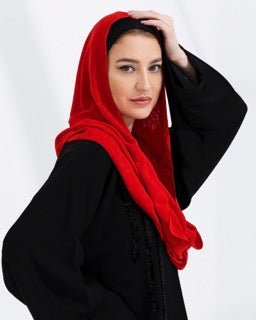 Flame Red Hijab