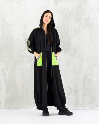 Fluorescent Black sporty wear