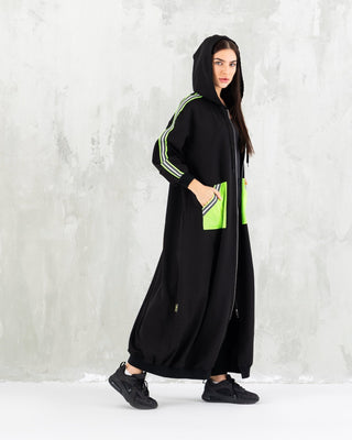 Fluorescent Black sporty wear