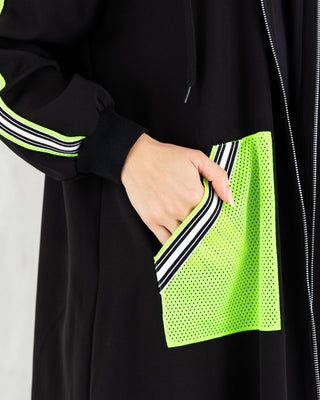 Fluorescent Black sporty wear