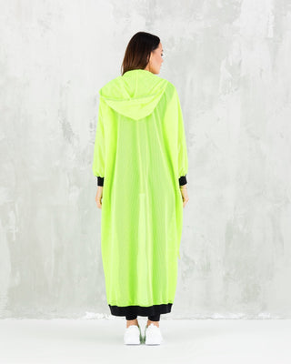 Fluorescent Mesh Yellow sporty wear