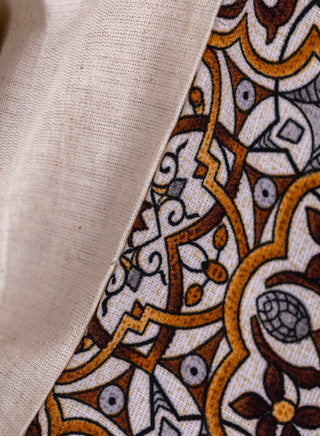 Gold Beige Linen Co-ord Set