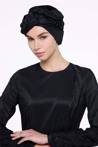 İÇİ TELLİ TAFTA BONE Siyah