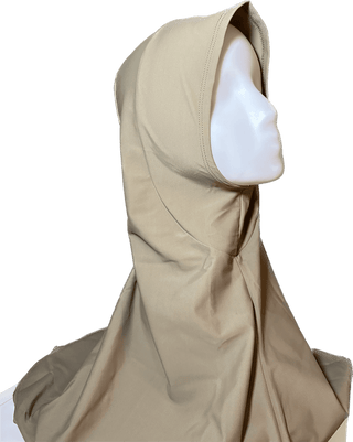 Swimming Pullover Hijab - Beige