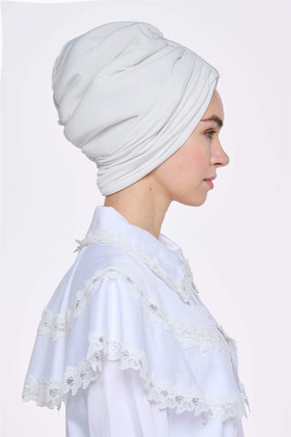 KULPLU TASARIM  BONE Beyaz