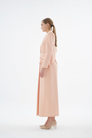 Liana Tailored Jacket Dress – Salmon