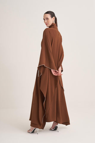 Lilah Evening Kaftan – Brown