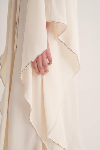 Lilah Evening Kaftan – Cream