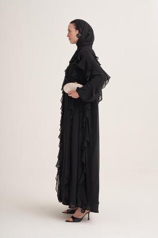 Lola Abaya & Scarf – Black