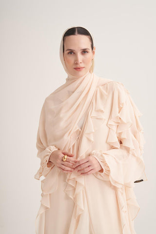 Lola Abaya & Scarf – Light Yellow