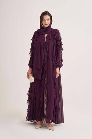 Lola Abaya & Scarf – Purple