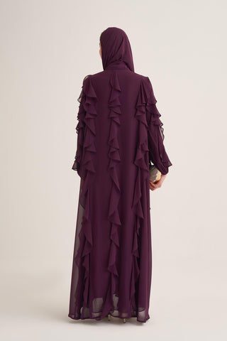 Lola Abaya & Scarf – Purple