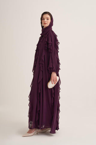 Lola Abaya & Scarf – Purple