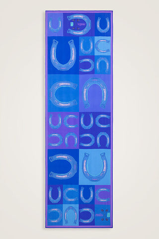 Luna Silk Shawl Blue