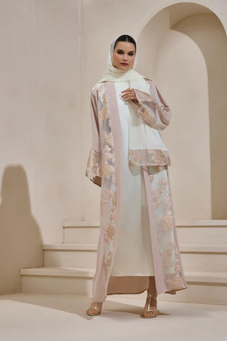 Maria Abaya Set Powder