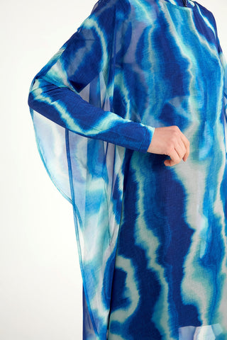Marina Silky Pareo - Blue
