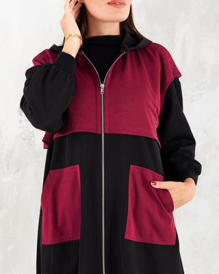 Maroon Sporty wear