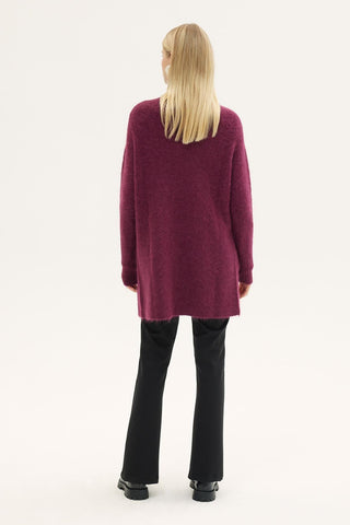 Mine Knit Cardigan – Cherry