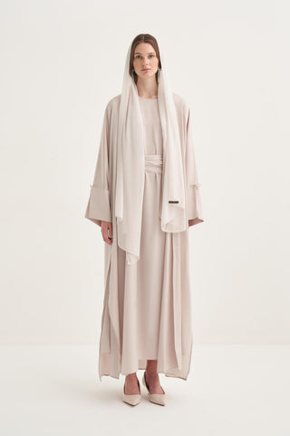 Mira Abaya Set – Beige