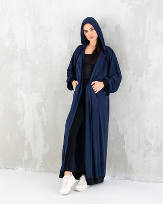 Navy Blue Hoodie sporty wear
