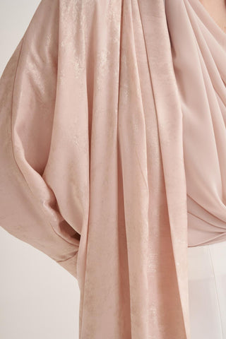 Ness Abaya & Scarf – Cream