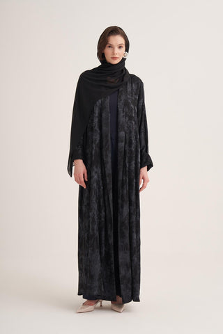 Ness Abaya & Scarf – Navy