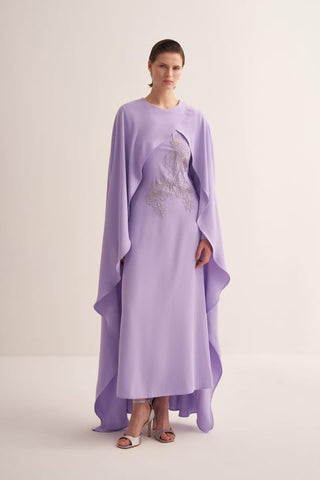 Nour Kaftan Dress – Lilac